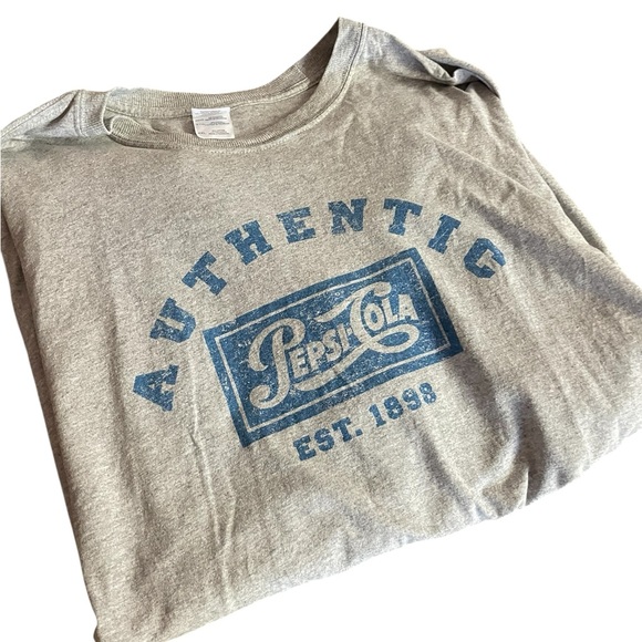 Pepsi Cola Authentic Gray T-Shirt never worn size 4XL - Picture 1 of 1